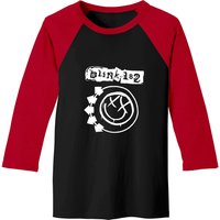 Blink Rock Band Graphic 182 Baseball Tees | Smiley Baseball Tees Face Blinkssweatshirt