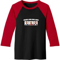 Obama Lama Ding-dong Baseball Tees