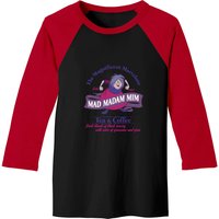 Mad Madam Mim Tea & Coffee Baseball Tees