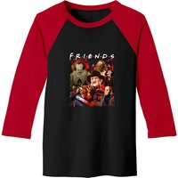 Friends Horror Movie Vintage Baseball Tees