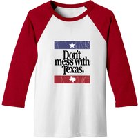 Don't Mess With Texas Baseball Tees, Vintage Graphic Baseball Tees