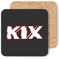 Kix Blow My Fuse Logo Coasters
