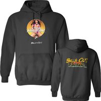 New D T G Printer Double Sided Hoodies -steel Panther -balls Out