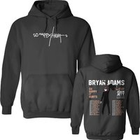 Bryan Adams Tour 2023 Double Sided Hoodies, So Happy Hurts Tour, Vintage Bryan Adams Double Sided Hoodies