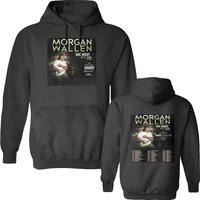 One Night World Tour Music 2023 At A Time Wallen Western Double Sided Hoodies