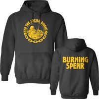 Vintage 1980s Burning Spear Keep The Spear Burning Hoodie