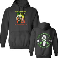 1995 Type O Negative Pledge To Women Casket Crew Double Sided Hoodies