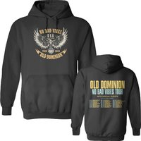 Old Dominion No Bad Vibes Tour 2023 Double Sided Hoodies, Old Dominion Concert Both Double Sided Hoodies