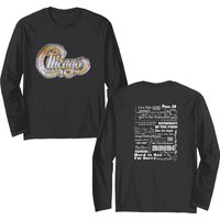 Chicago Album Cover Concert Tracklist Double Sided Long Sleeves | Chicago Band Double Sided Long Sleeves
