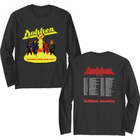 Dokken Double Sided Long Sleeves, Dokken Under Lock And Key Tour 1985 Double Sided Long Sleeves