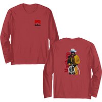 Marlboro Double Sided Long Sleeves, Vintage 80s Marlboro Cowboy Double Sided Long Sleeves