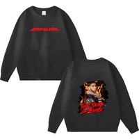 Anuel Aa Rap Shirt Double Sided, Anuel Aa 2023 Graphic Rap Sweatshirt