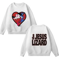 Jesus Lizards Fall Winter Tour 1994 Double Sided Sweatshirts, Jesus Lizards Nope Movie Double Sided Sweatshirts