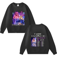 Carrie Underwood Denim And Rhinestones Tour 2023 Double Sided Double Sided Sweatshirts