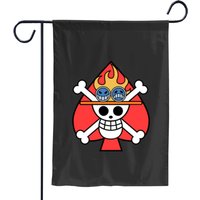 Portgas D Ace Logo Garden Flags