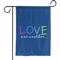 Love One Another Garden Flags