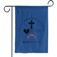 Taking Back The Rainbow Garden Flags