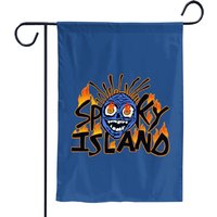 Vintage Spooky Island Scooby Doo Garden Flags