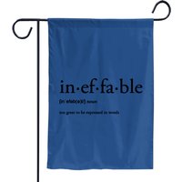 Ineffable Good Omens Garden Flags