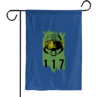 117 Distressed - Halo - Garden Flags