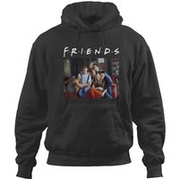 Friends Classic Logo Group Portrait Hoodies Hoodies