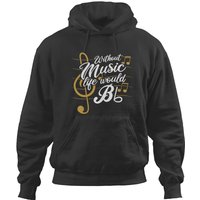 Without Music Life Would B Flat Ii Gift Hoodies