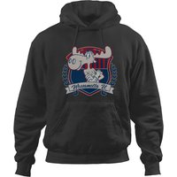 Rocky And Bullwinkle Wossamotta U Crest Graphic Hoodies