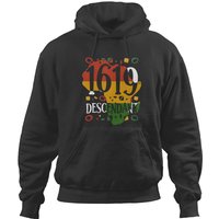 Project 1619 Descendant Black History Month - Black History Month African American - Hoodies