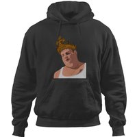 Chris Farley Crown Illustration Art Hoodies