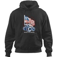 Whistlin Diesel American Flag Hoodies