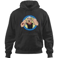 Popeye Logo Art Hoodies