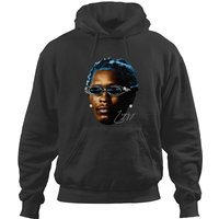 Young Thug Hoodies, Blue Rare Hip Hop Graphic Hoodies
