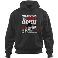 Training To Beat Goku Gym Dragon Ball Z Hoodies