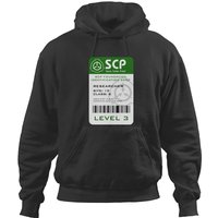 Scp Foundation Researcher Badge Hoodies