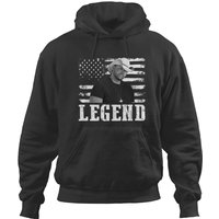 Distressed American Toby Flag Keith Music Legend Hoodies