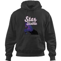 Star Stable Online Game Purple Pink Horse Hoodies