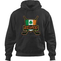 Ireland Irish Ice Hockey Logo Hoodies
