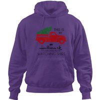 This Is My Hallmark Christmas Movie Watching Hoodies Cute Holiday Quote Message Hoodies