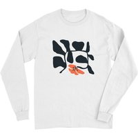Abstract Hibiscus Flower (landscape) Long Sleeves