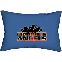 Charlie's Angels Tv Show Movie Lumbar Pillows Top Vintage Ladies Lumbar Pillows
