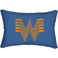 Whataburger W - Orange Whataburger W - Orange Lumbar Pillows