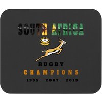 Springbok Rugby South Africa Champions 2019 Relaxed Fit Mouse Pads