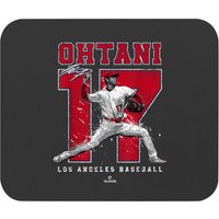 Number And Portrait Shohei Ohtani Los Angeles Mouse Pads