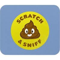 Scratch & Sniff Poo - Emoji - Mouse Pads