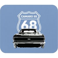 1968 Camaro Ss Front Grill View Silhouette Mouse Pads