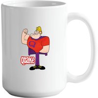 Tribute To Jay Ward 70s Quake Cereal Mascot Character And Logotype Mugs