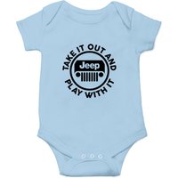 Take It Out And Play With It Jeep Onesies