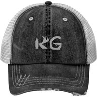 Kendall Gray Print Trucker Hats