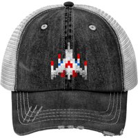 Spacecraft Vintage - Galaga - Print Trucker Hats