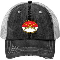 7th Cavalry Regiment - 7th Cavalry Regiment - Print Trucker Hats